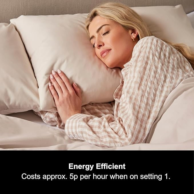Electric Heated Under Blanket King Size 9 Heat Timer Washable Fleece