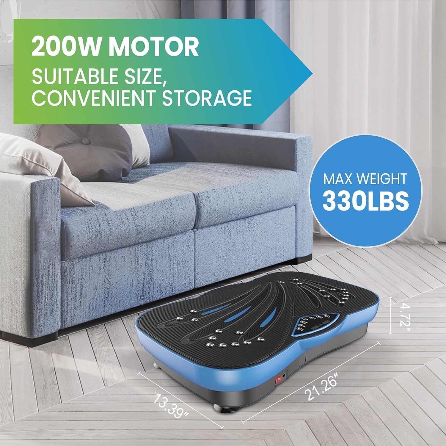Professional Vibration Plate Power Platform 199 Speeds Bluetooth