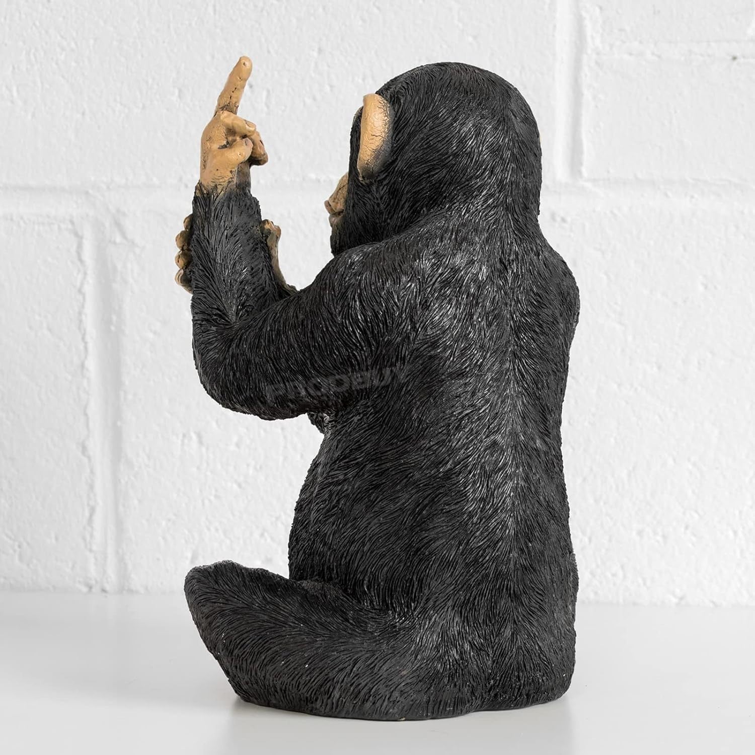 Large Rude Monkey Ornament Resin Statue Funny Home Decor Figurine Gift 30.5cm