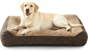 XXL Orthopedic Dog Sofa Bed 122x89cm 25cm Thick Washable
