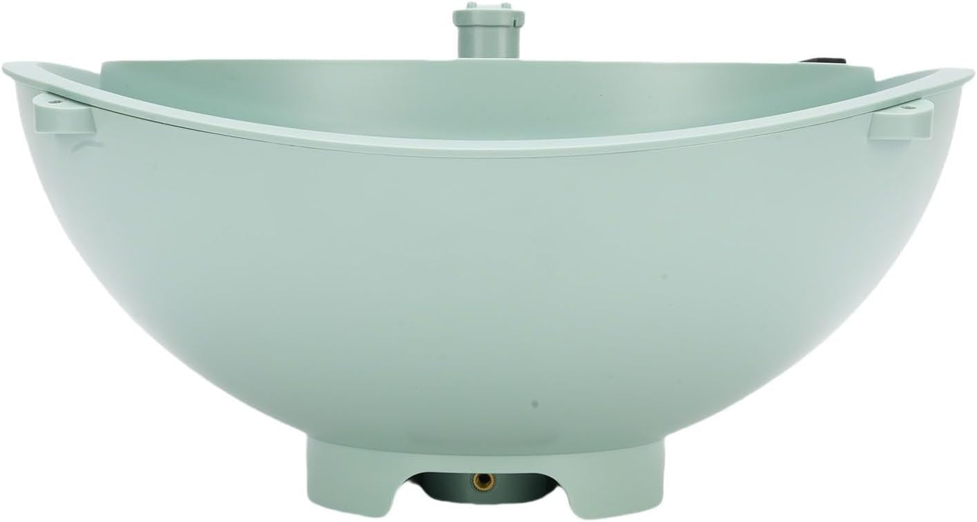 Solar Bird Bath Fountain Feeder 2L Outdoor Hanging Bowl with Water Circulation