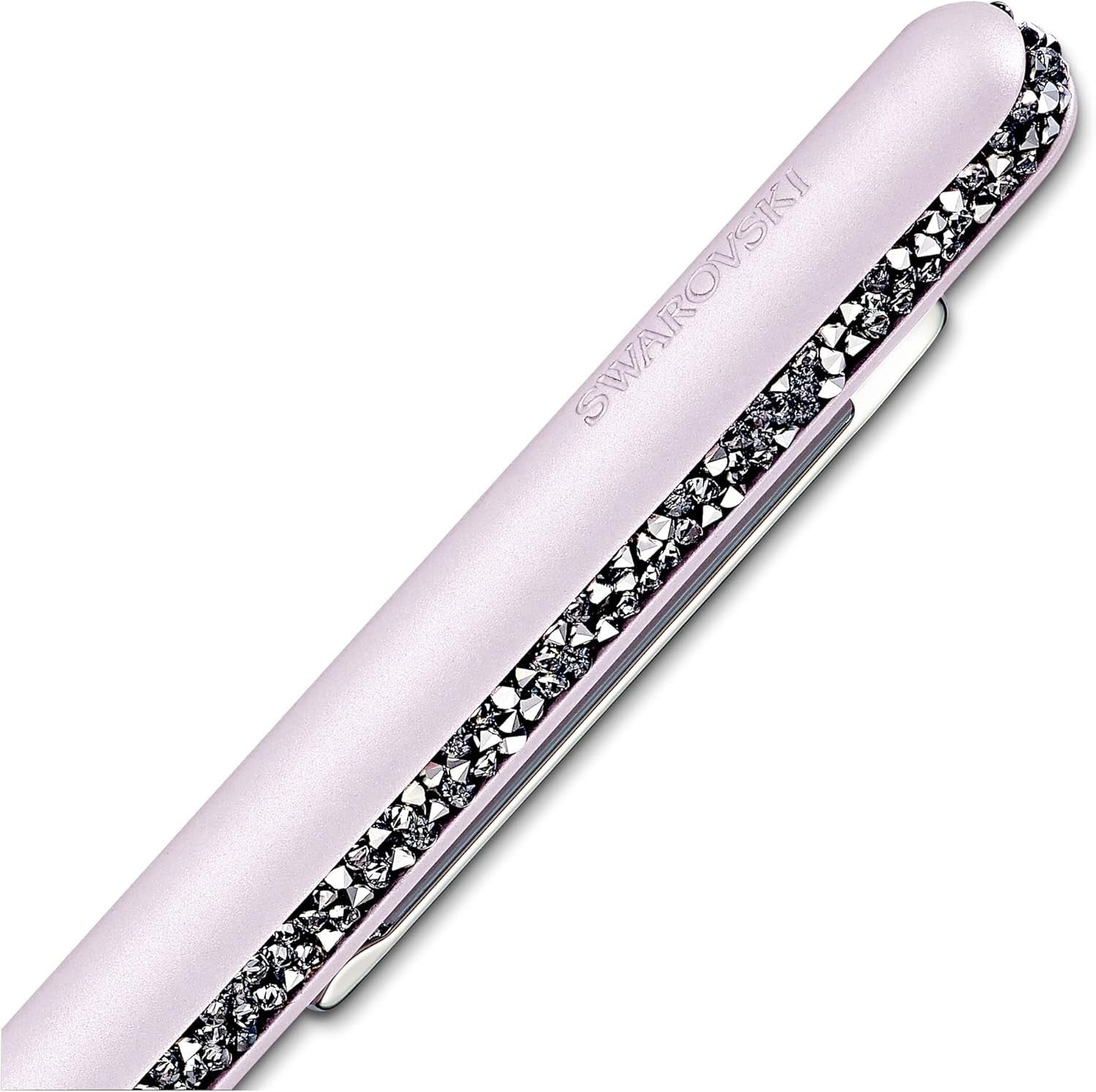 Pink Crystal Ballpoint Pen Black Ink Rose Gold Clip Gift