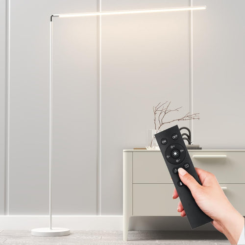 LED Floor Lamp Dimmable Remote Slim Standing Light Adjustable Reading Lamp