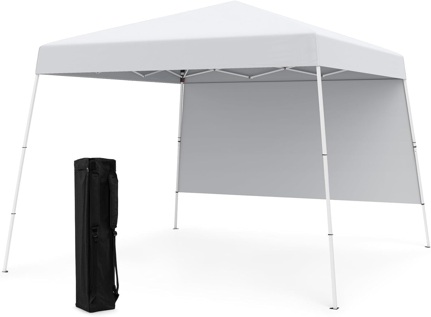 3x3M White Pop-Up Gazebo Canopy UPF50+ Sunshade Outdoor Party Tent