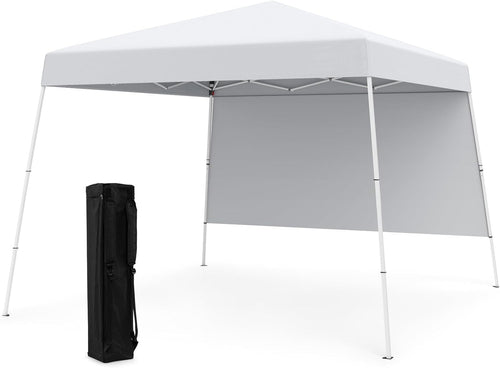 3x3M White Pop-Up Gazebo Canopy UPF50+ Sunshade Outdoor Party Tent