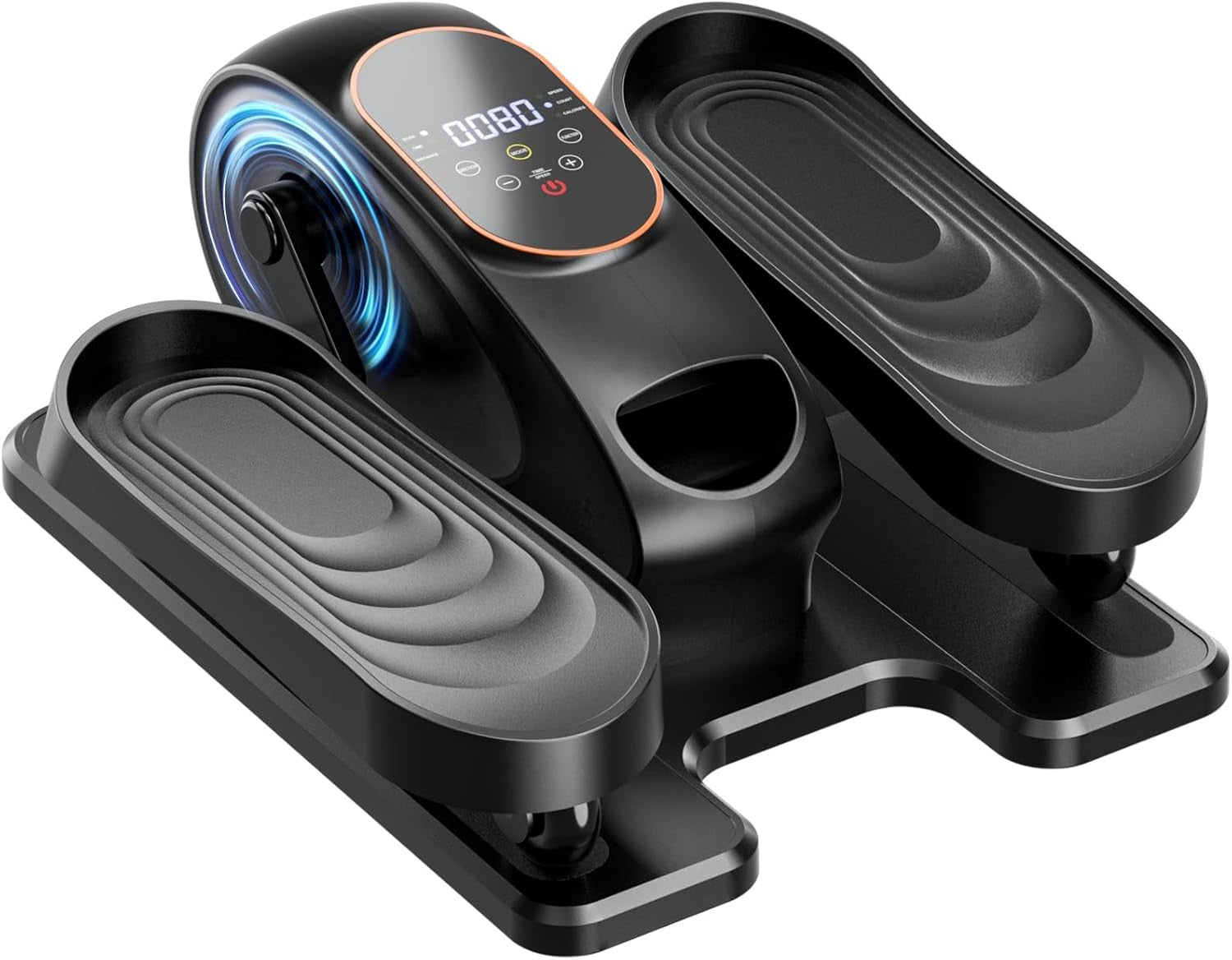 Electric Under Desk Elliptical Pedal Exerciser Quiet Remote 15 Speed Trainer