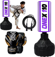 3.5FT Kids Boxing Punch Bag Freestanding Training Set Gloves
