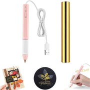Heat Foil Pen USB Hot Stamping Tool for Card Making Scrapbooking