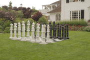 Giant 120cm Outdoor Chess Set with Mat & Storage Bags | Garden Game Set