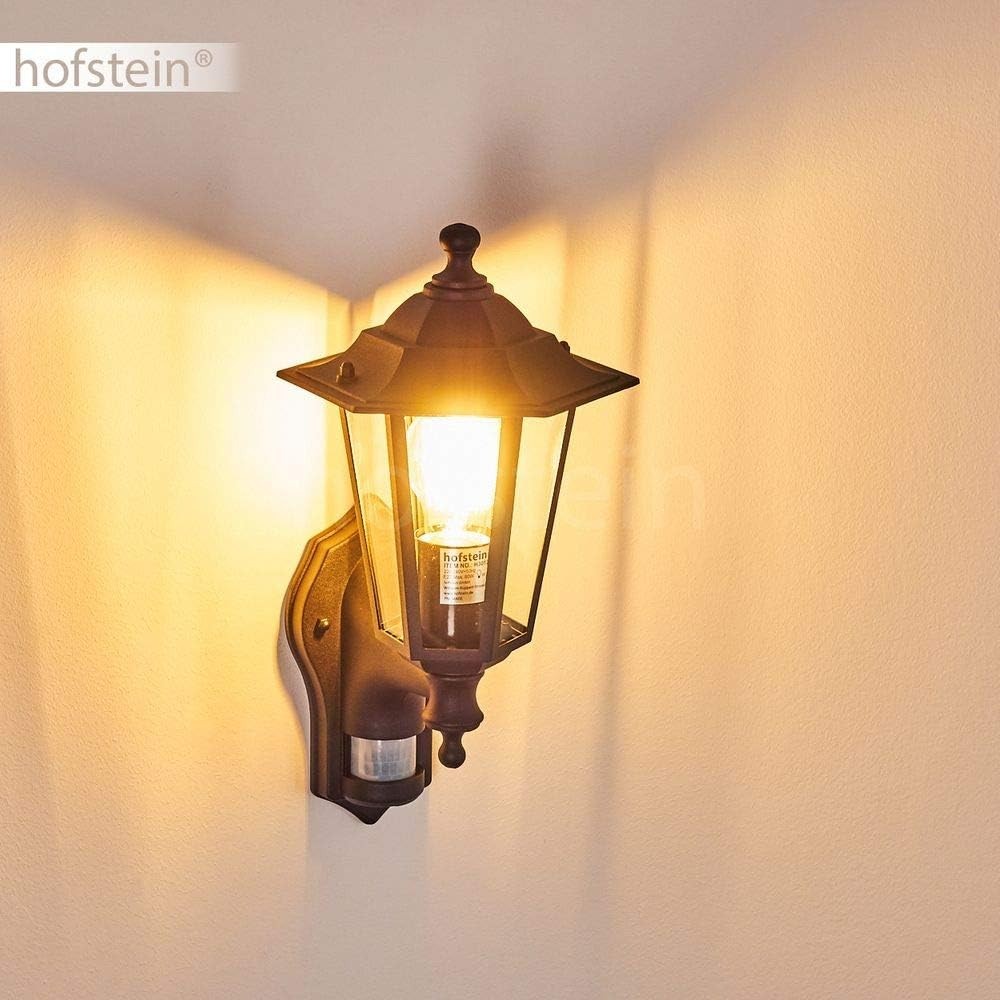 Loria Outdoor Wall Light – Black Antique IP44 E27