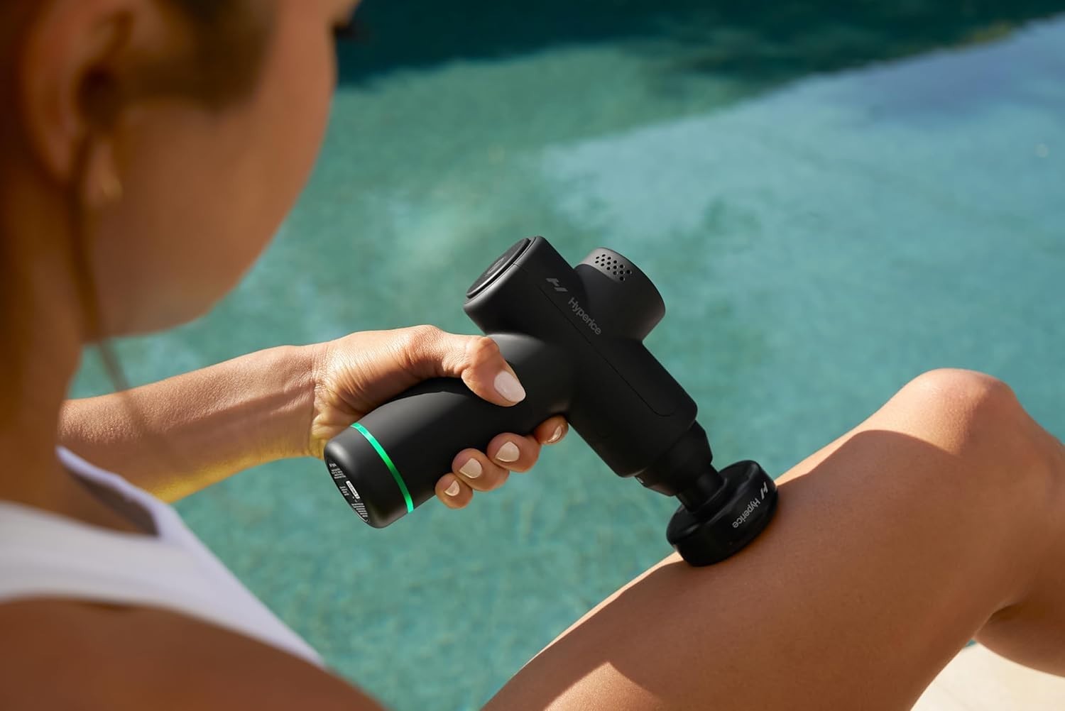 Quiet Deep Tissue Massage Gun Cordless Percussion Massager Portable