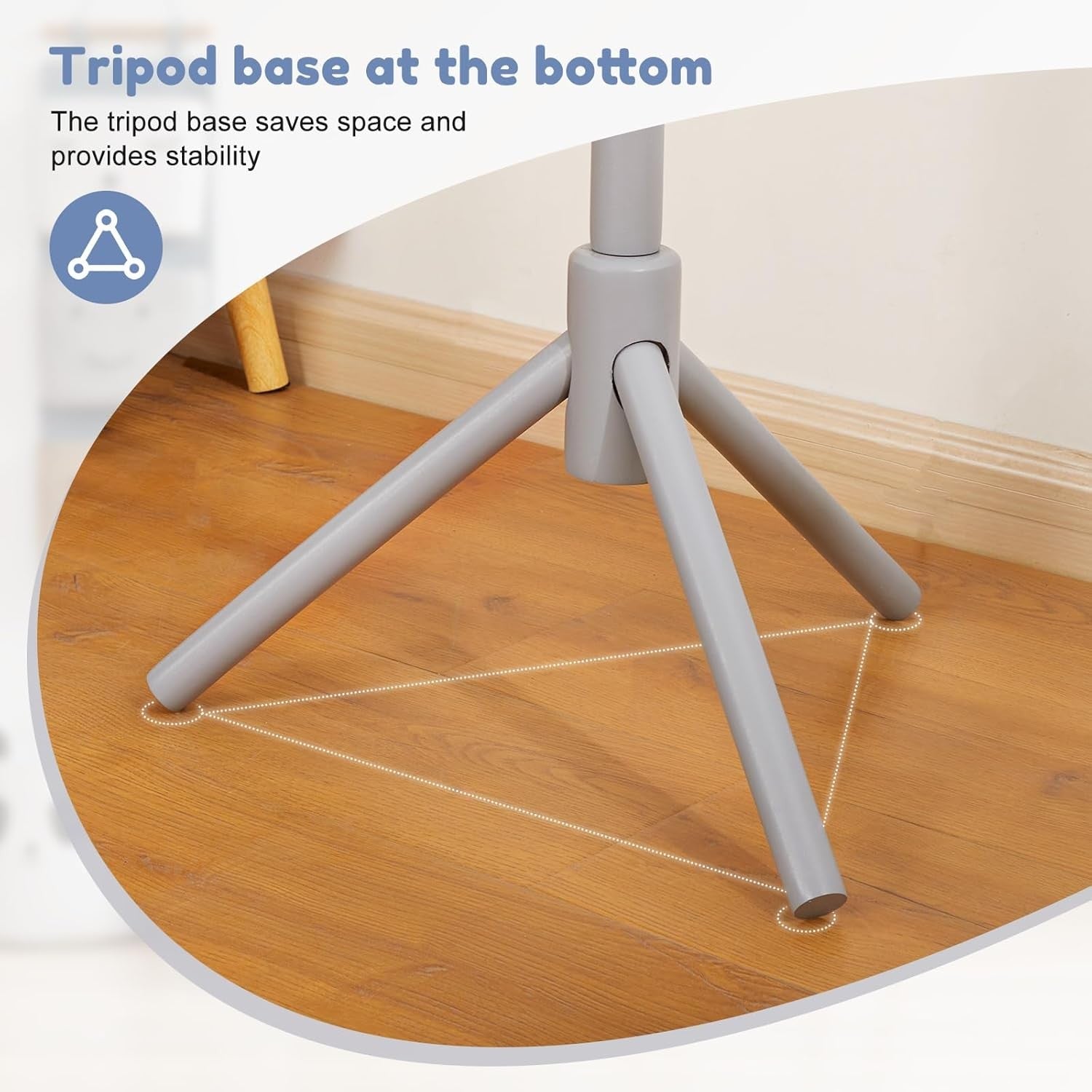 Kids Adjustable Wooden Coat Rack | 9 Hook Freestanding Hallway Stand