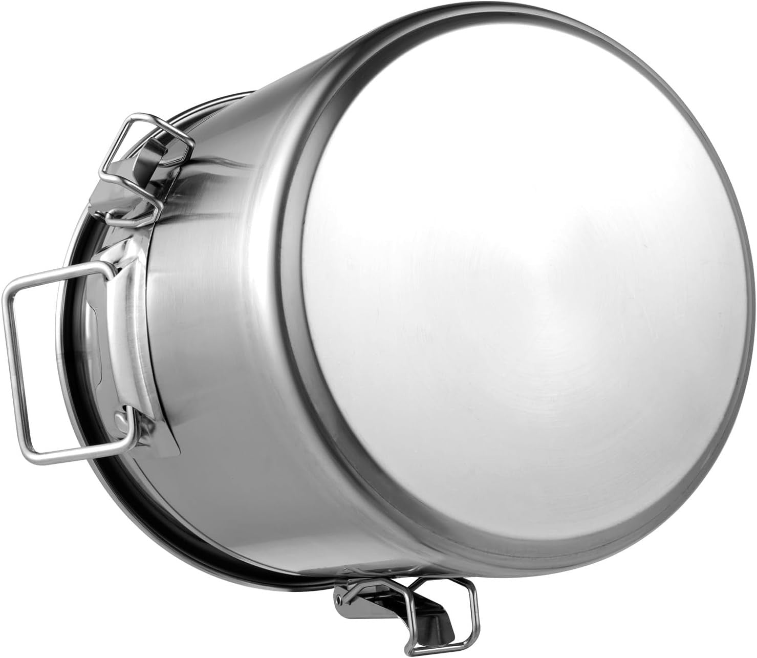 12L Stainless Steel Airtight Canister Rice Grain Storage w Handles