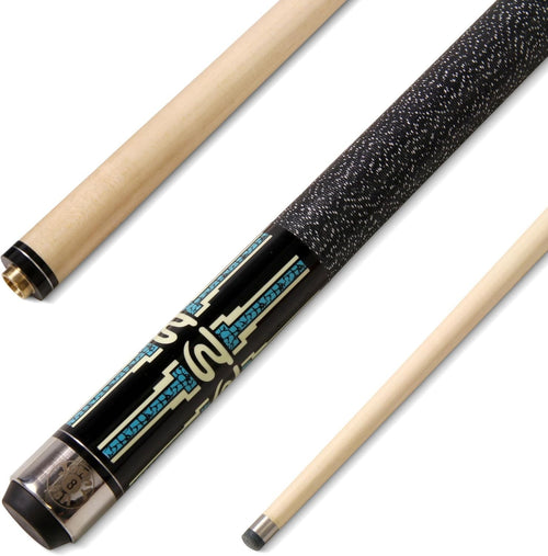 58in Snooker Pool Cue 9.5mm Tip RISS Maple Shaft Centre Joint Quick Release