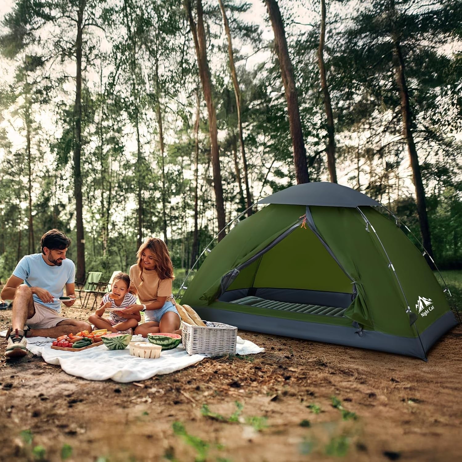 2 Person Camping Tent Waterproof Lightweight Backpacking Hiking