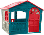 Kids Plastic Playhouse Indoor Outdoor Garden House Ages 2+
