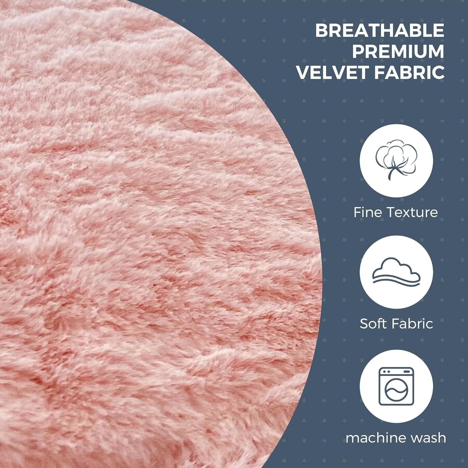Foam Bean Bag Chair Bed Double Pink Sofa Lounger Foldable Guest Seat