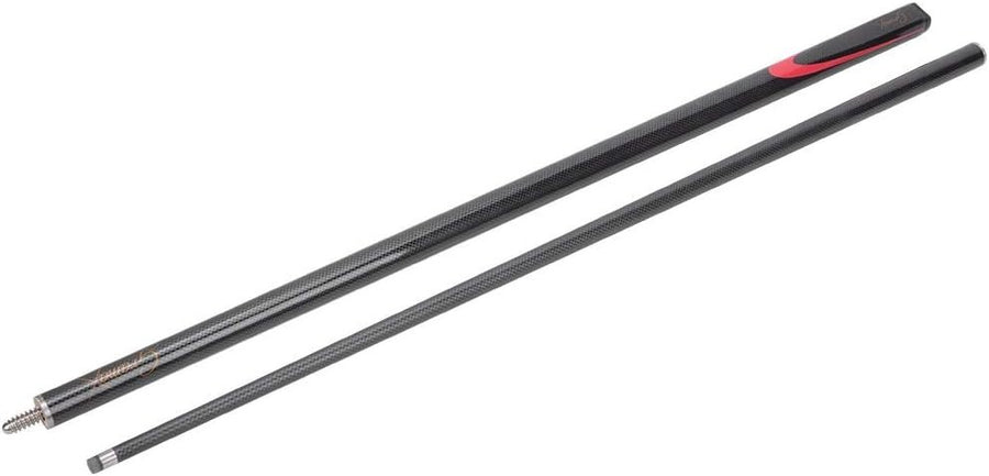 Carbon Snooker Pool Cue 9mm Tip Precision Grip Lightweight Pro Play