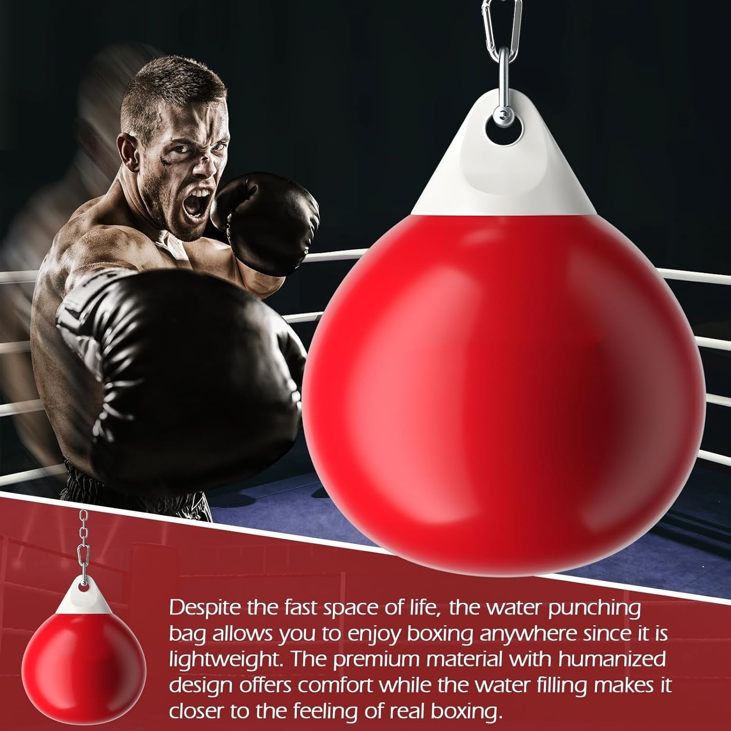 Aqua Boxing Training Bag Water Impact Punch Bag MMA Fitness
