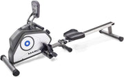 Foldable Magnetic Rowing Machine 8-Level Resistance LCD Home Rower 136KG