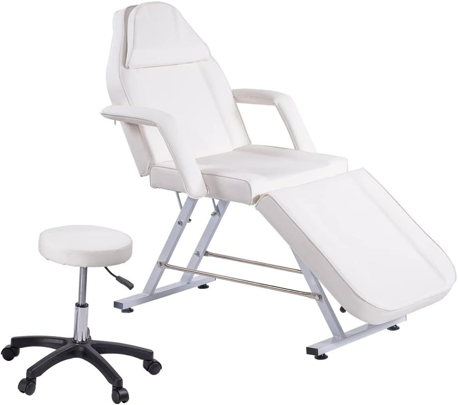 Adjustable Folding Massage Table Portable Therapy Bed With Headrest Carry Bag