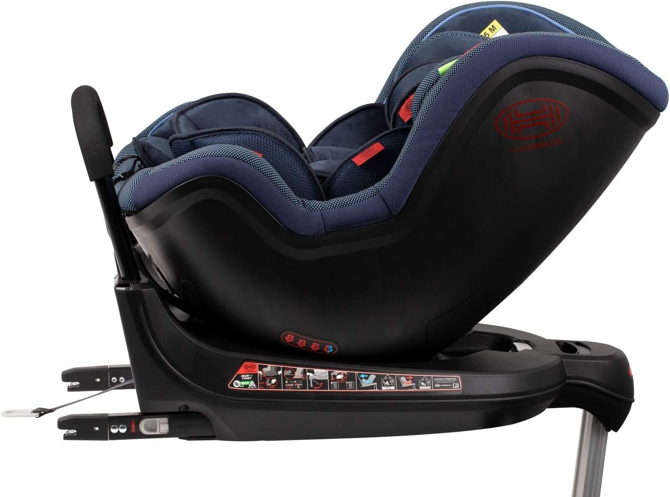 360° Rotating ISOFIX Baby Car Seat Group 0+/1 Rear & Forward Facing