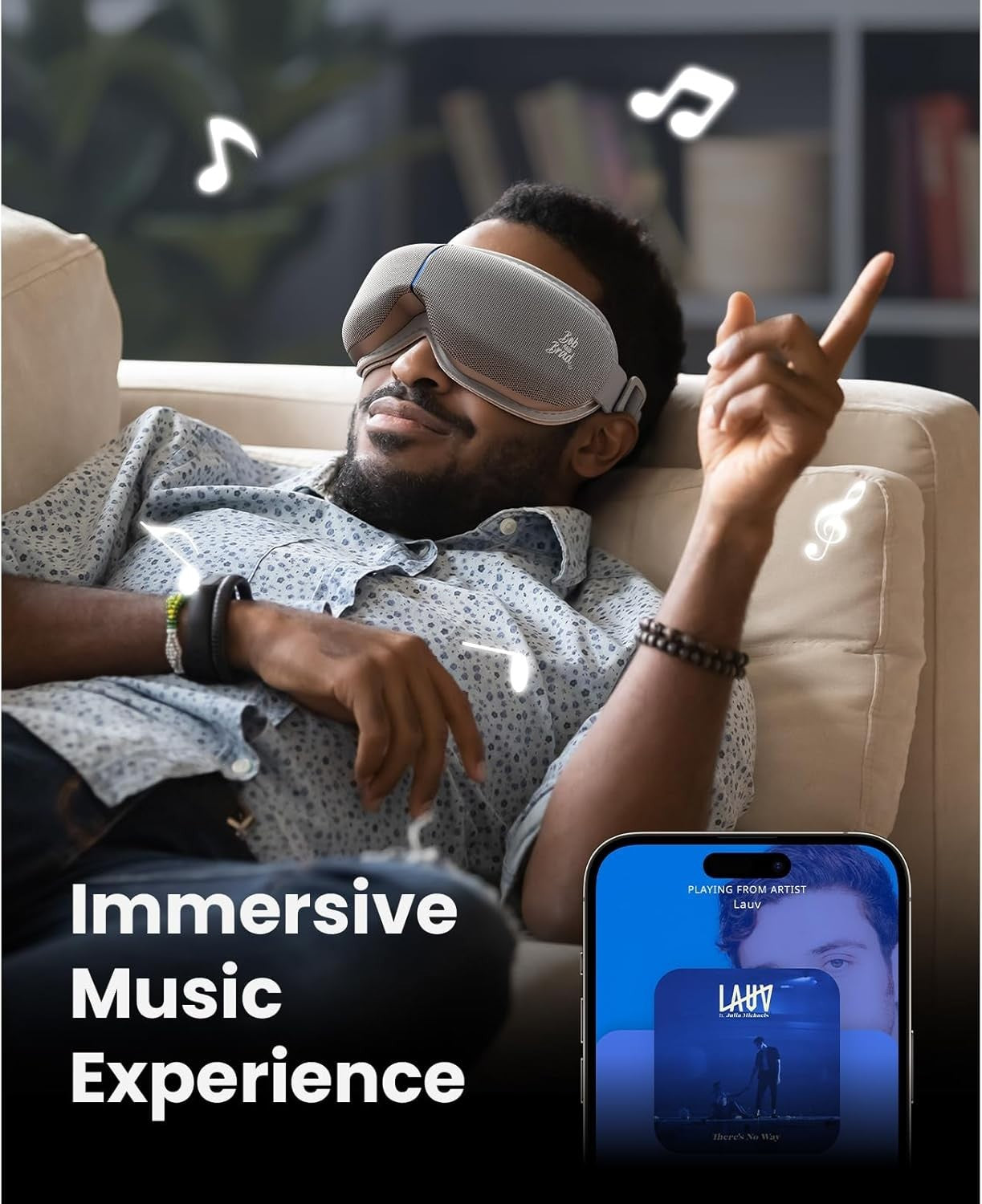 Heated & Cooling Eye Massager Migraine Dry Eye Sleep Mask