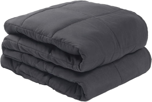 Weighted Blanket Adults Charcoal Grey 8kg 150x200cm Calming Sleep Aid