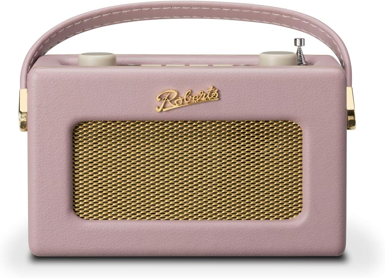 Portable DAB DAB+ FM Radio Bluetooth Retro Dove Pink
