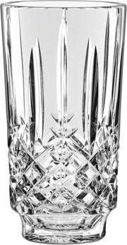 Luxury Crystal Vase 23cm Tall Cut Glass Flower Vase Table Centrepiece