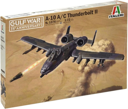 1:72 A-10 Gulf War Attack Aircraft Model Kit – Detailed Military Scale Build
