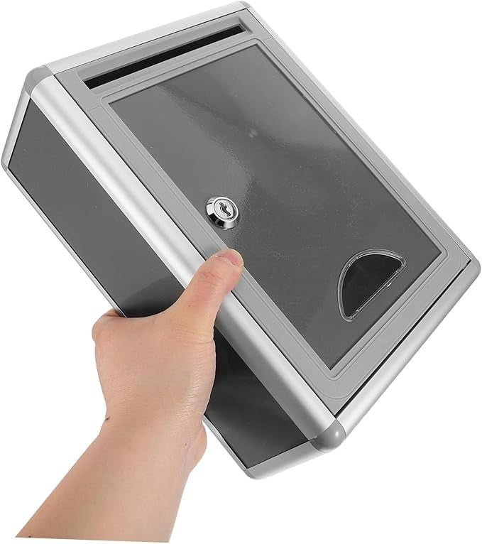 Secure Wall Mounted Mailbox – Weatherproof, Large Capacity, Modern Design