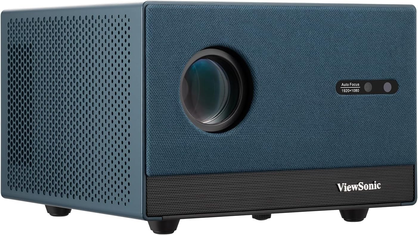 1080P Smart Projector Google TV Netflix WiFi Bluetooth 140" Auto Focus