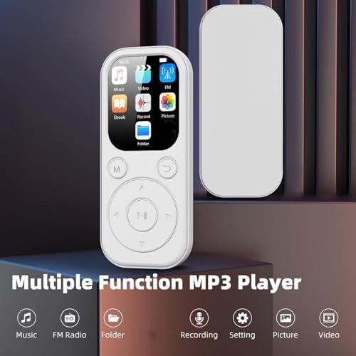 MP3 Player Bluetooth 5.4 2.01" HiFi FM Recorder