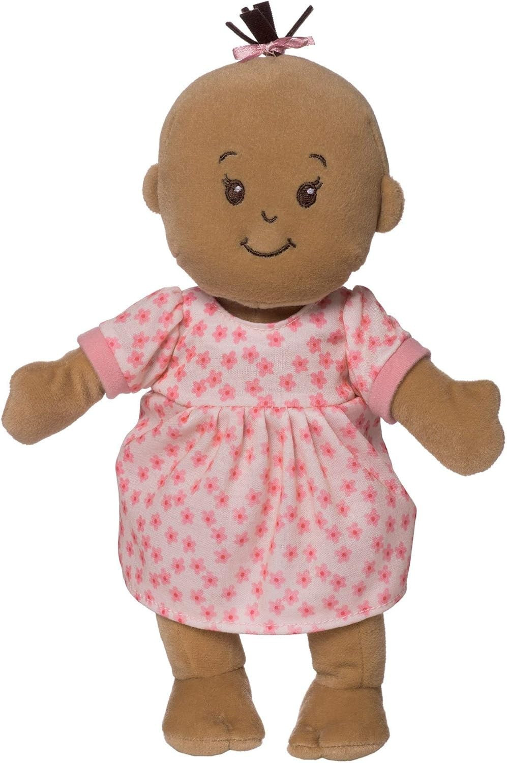 12in Soft Nurturing Baby Doll Beige Plush Magnetic Pacifier Toddler Gift