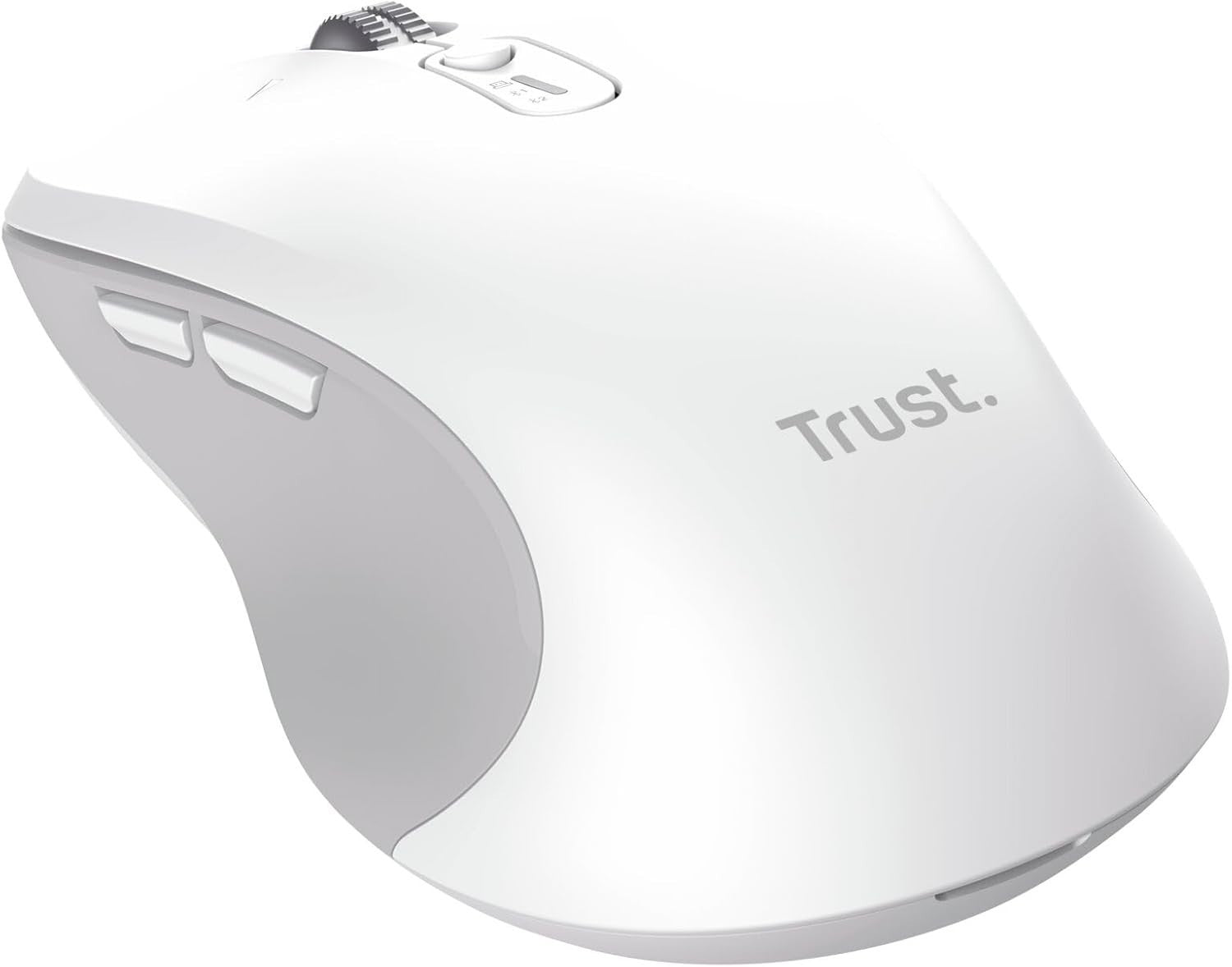 Wireless Bluetooth Mouse Hyper Scroll Silent Multi-Device White