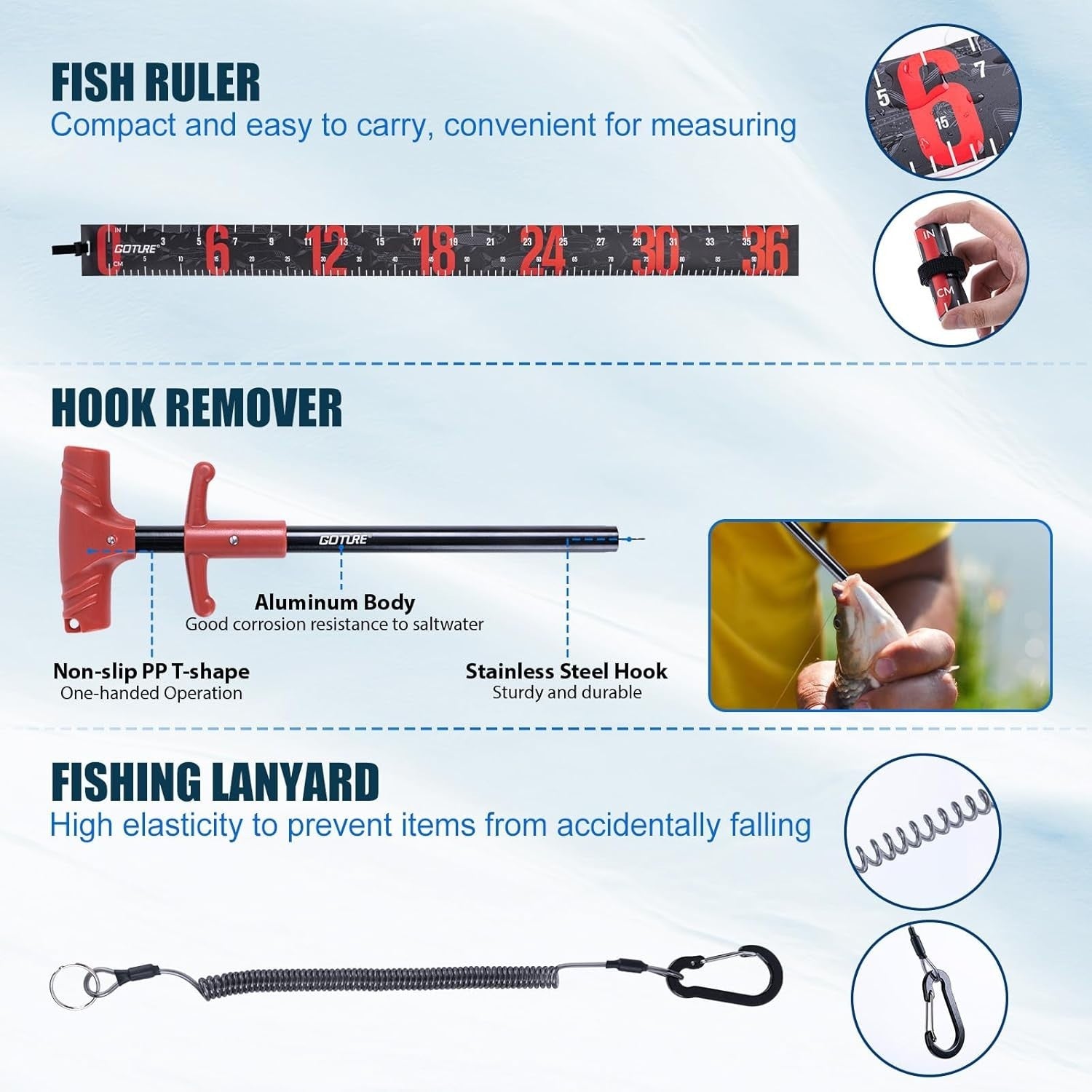 Goture Telescopic Fishing Rod & Reel Set – 1.8M-2.7M, Spinning Combo Kit