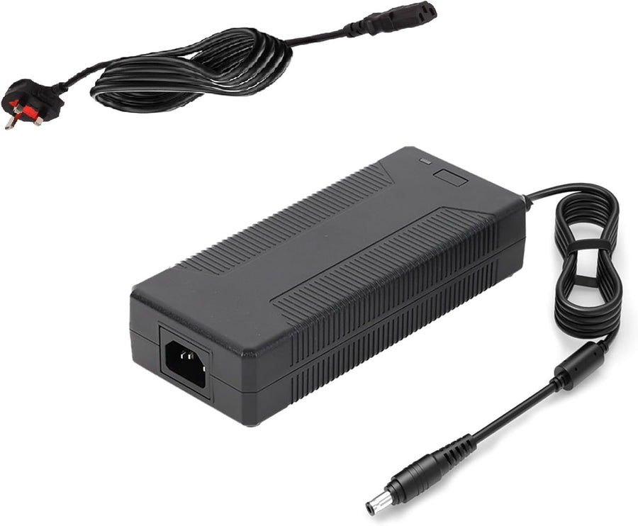48V 5A Power Adapter Charger Black AC DC Supply for Amplifier CCTV