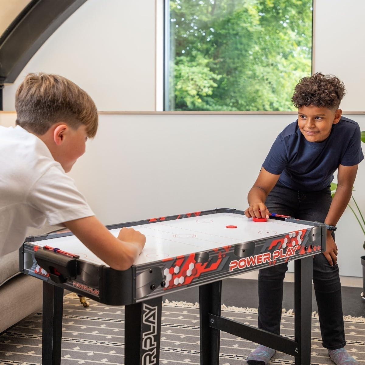 3ft Air Hockey Table Mini Indoor Game Portable Kids Adults Fun