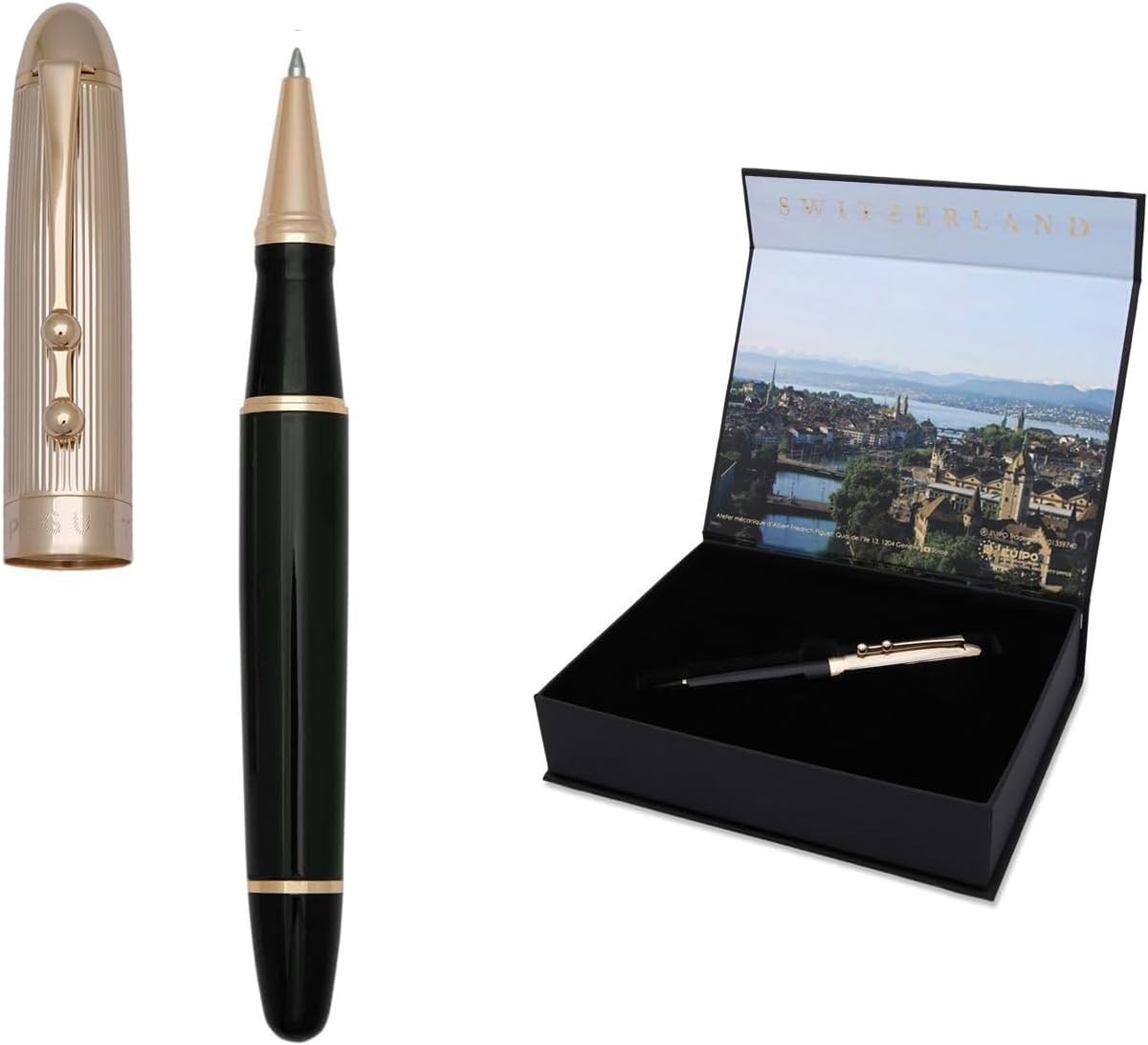 Luxury I’Doré Gold Rollerball Pen – Ergonomic, Gold-Plated Tip, Gift Box