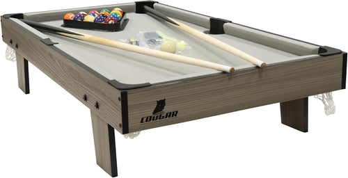 3FT Mini Pool Table Tabletop Billiards Game Set w Cues Balls