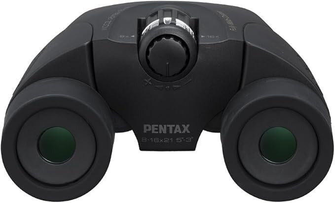 8-16x21 Zoom Compact Binoculars HD Multicoated Lens Pocket Travel Viewing