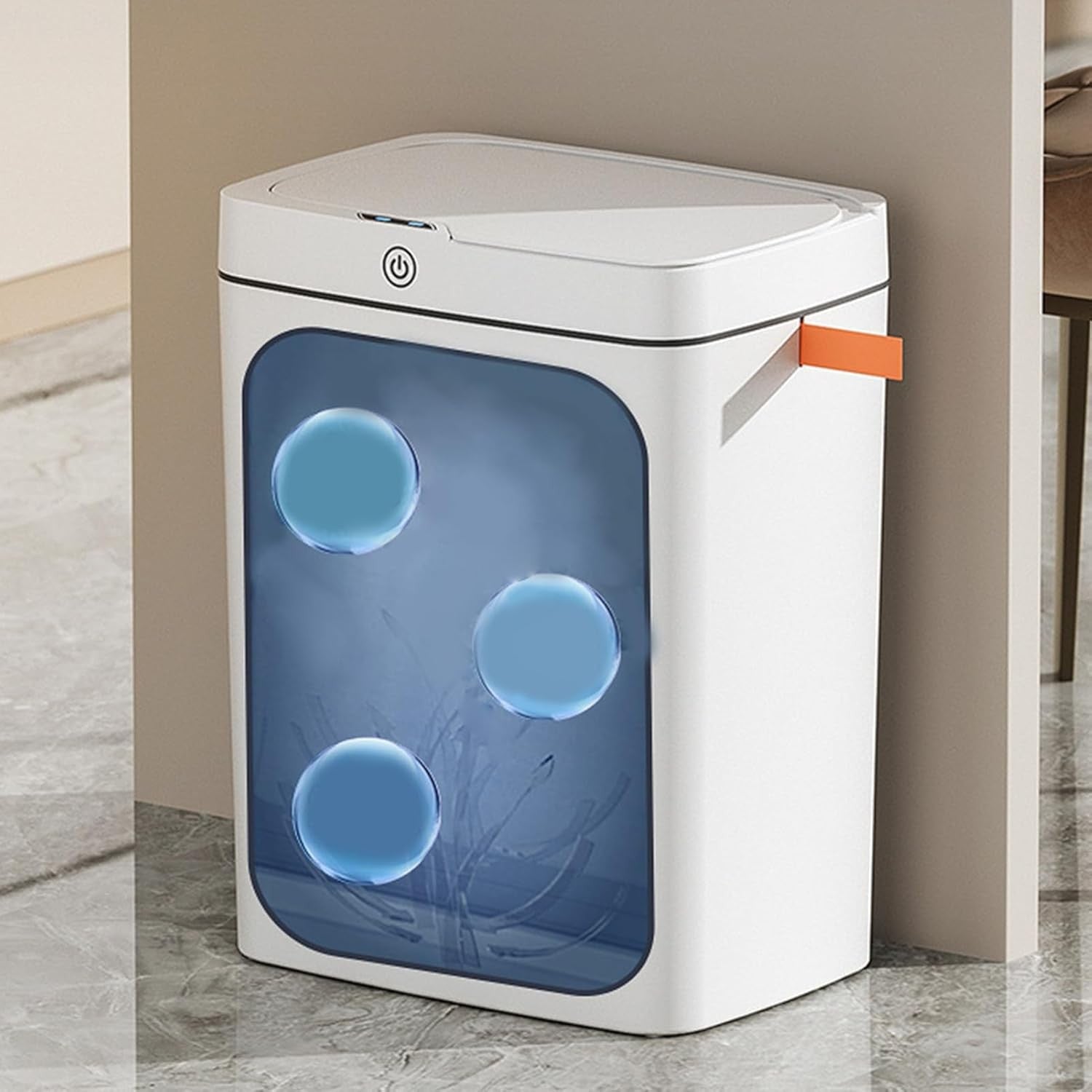 15L Motion Sensor Trash Can Rechargeable Auto Packing