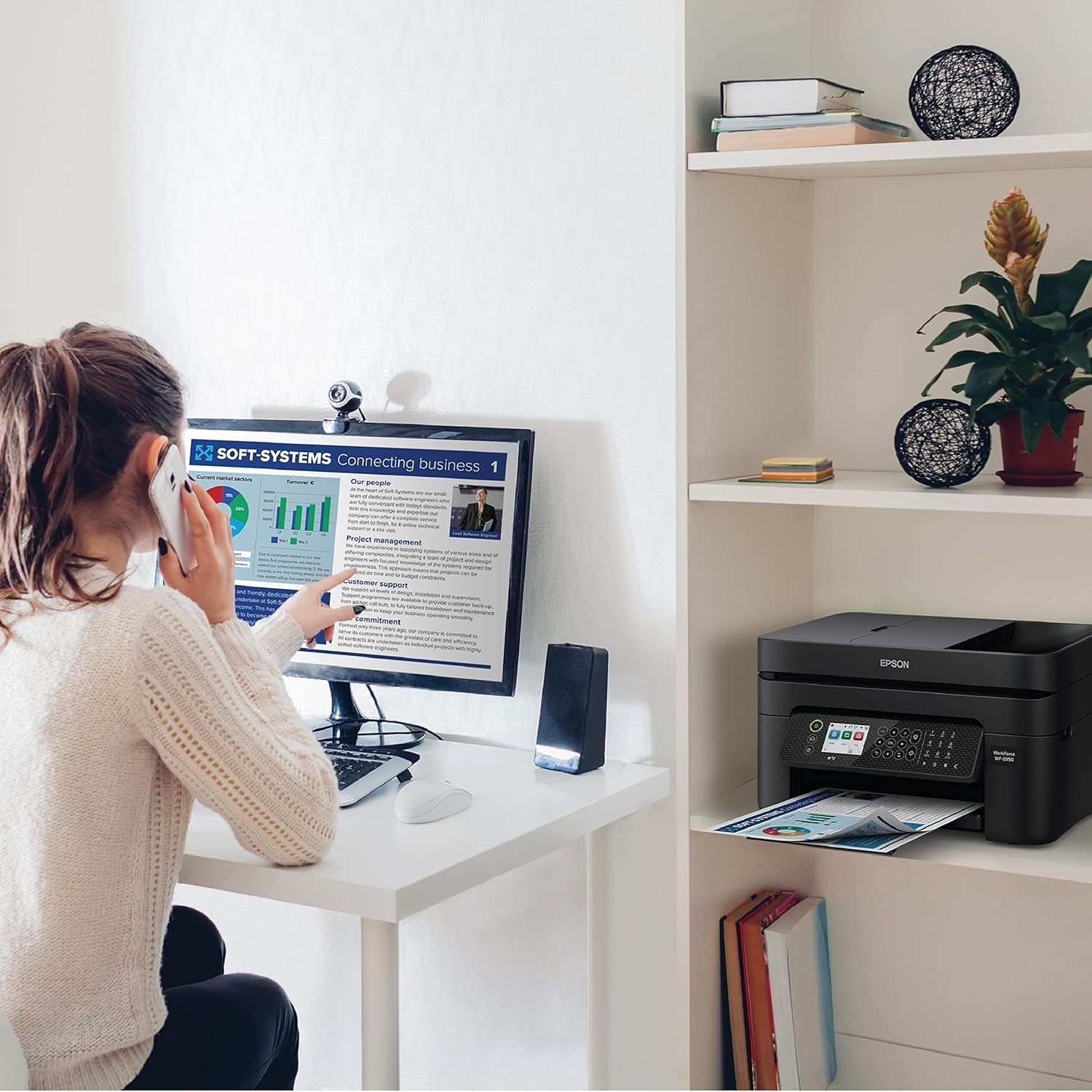 WorkForce All-in-One Printer | Wi-Fi | Scan, Copy, Fax | Duplex