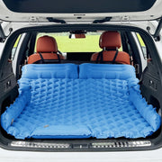 2-Person Inflatable Car Mattress with Foot Pump & Waterproof Velvet Blanket
