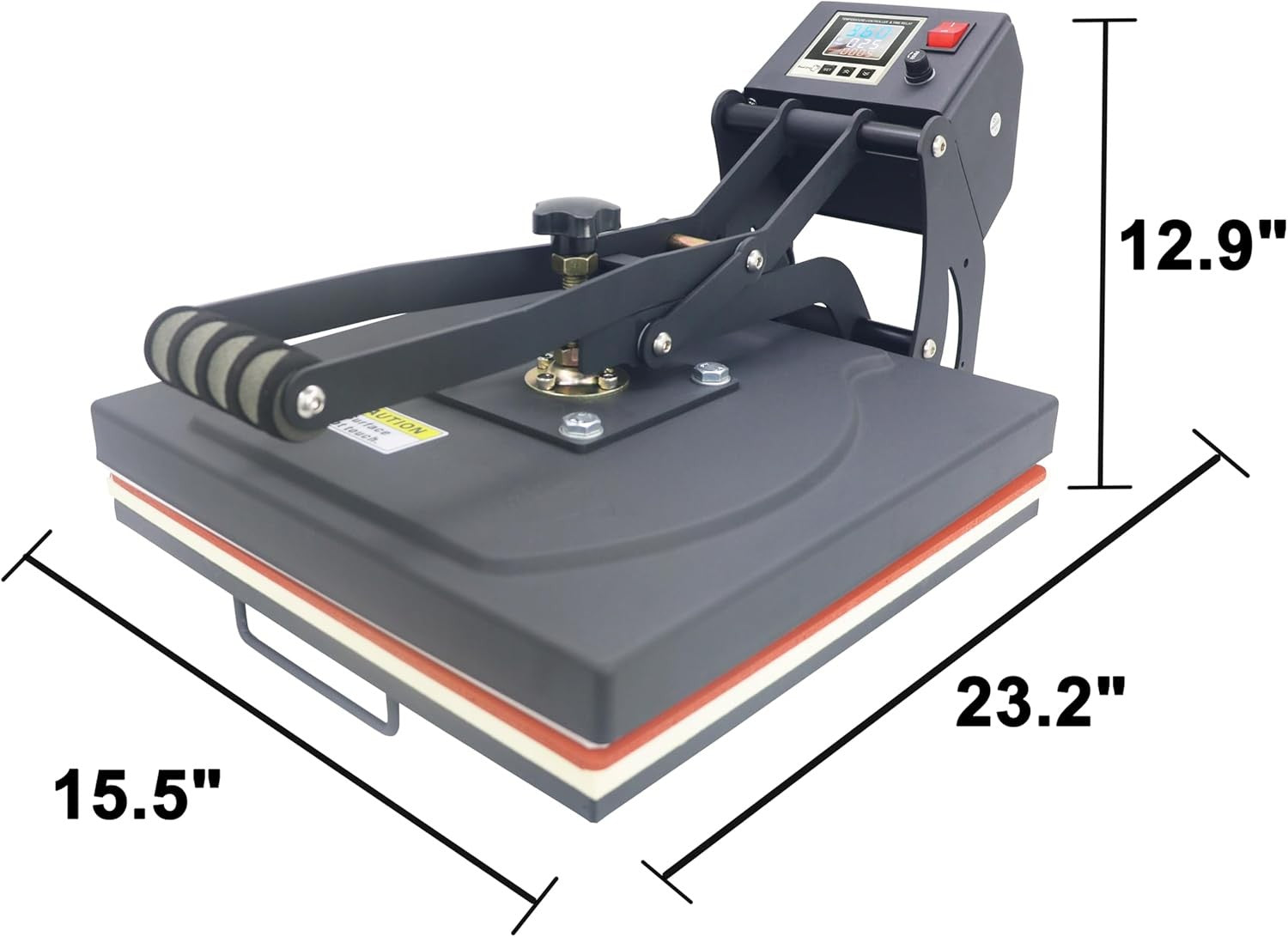 15x15 Heat Press Machine Digital LED Sublimation T-Shirt Press