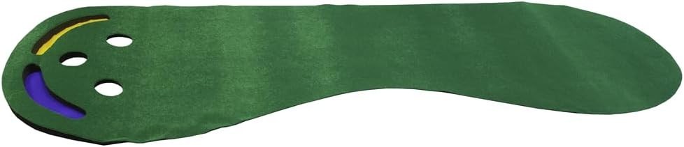 Indoor Golf Putting Green Mat Home Practice Trainer With Holes Turf