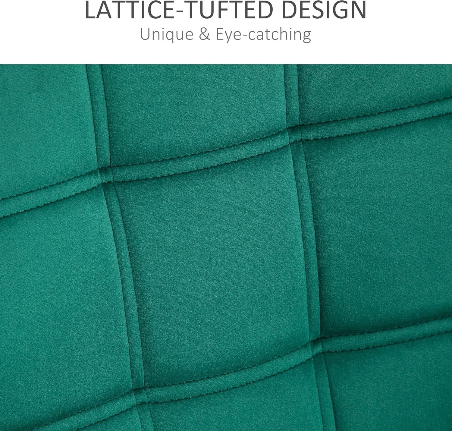 Green Velvet Accent Armchair Wide Arm Tub Chair Modern Bedroom Lounge Seat