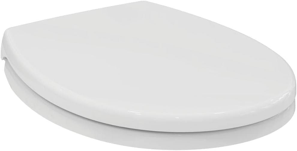 Contour 21 Toilet Seat & Cover White 305mm High Bowls Bottom Fix Hinges