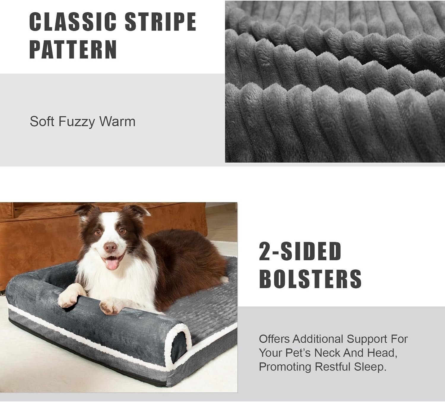 Jumbo Orthopedic Dog Sofa Bed 142x101cm Waterproof